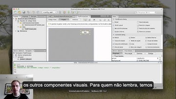Criação de Interfaces Gráficas Java no NetBeans - parte 3