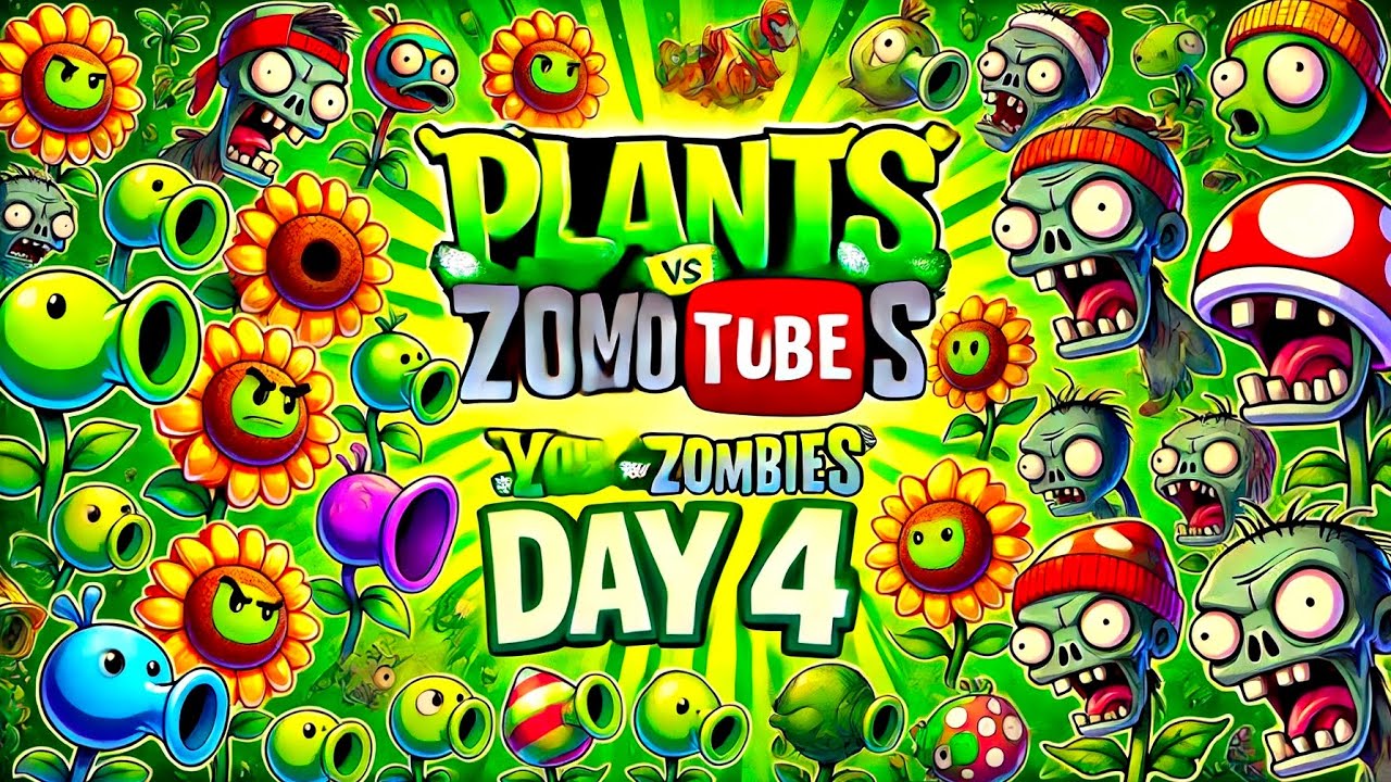 Plants vs Zombies  Day 4 