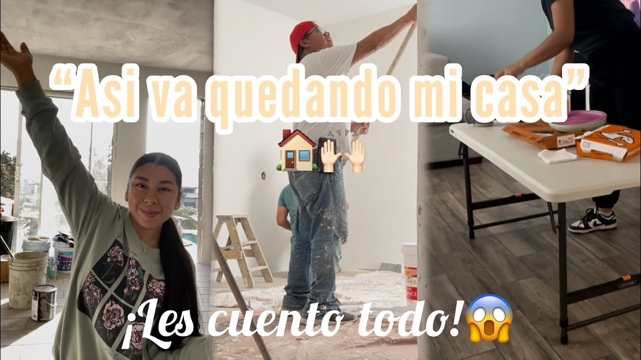 TOUR SEGUNDO PISO EN CONSTRUCCIÓN 🏠🙏🏻| ¡LES CUENTO LOS AVANCES! | LIMPIEZA RAPIDA
