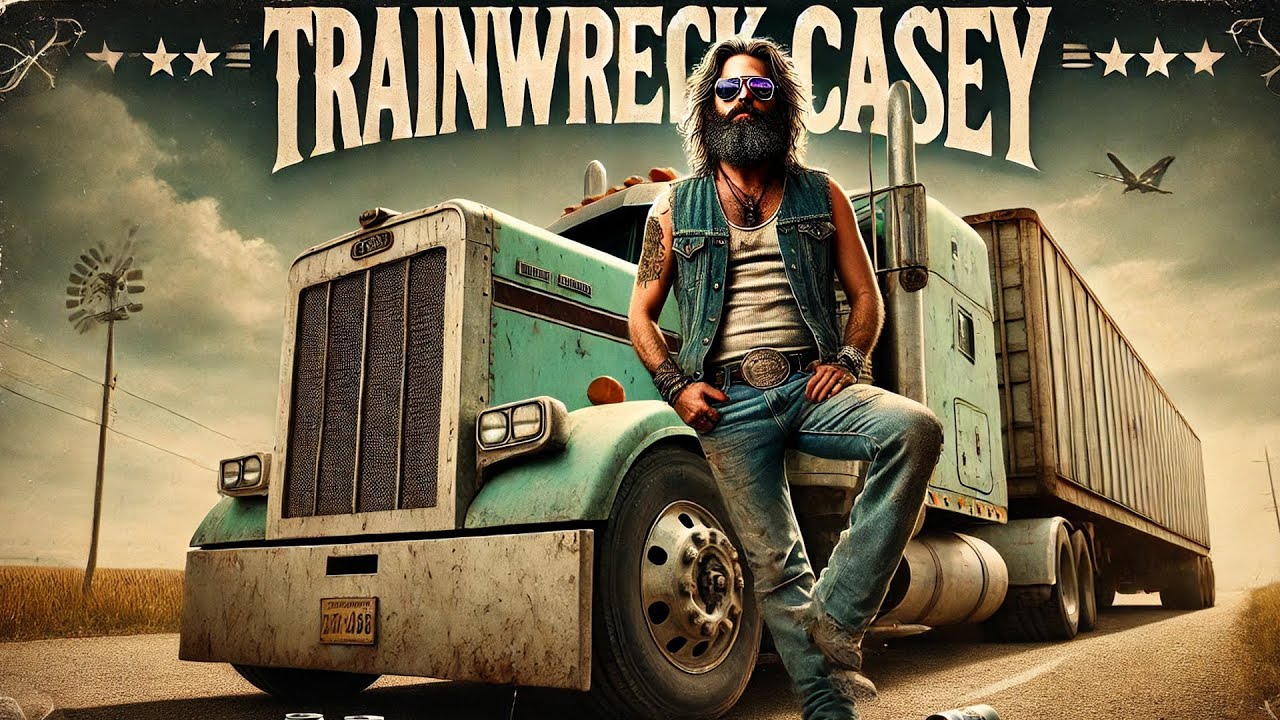 Freight Train Tuck Rapper VibeFoundry - Trainwreck Casey | Redneck Rock Trucker Song - YouTube