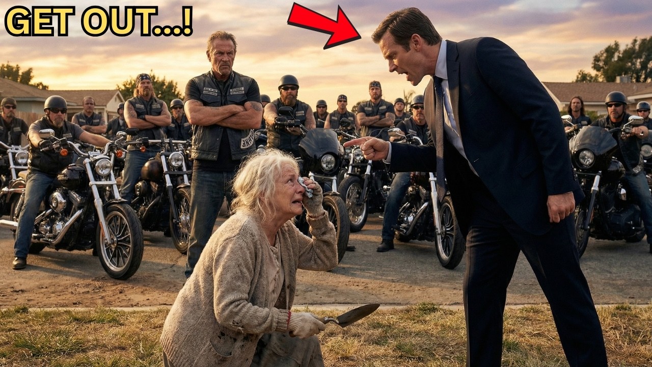 91-Year-Old Widow Yelled At By Neighbor — He Didn't See The Bikers Moving In Next Door
