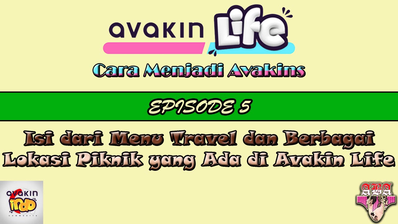 CARA BERMAIN AVAKIN LIFE #5 || Isi dari Menu Travel dan Berbagai Lokasi ...