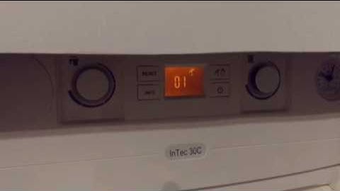 Boiler E10 fault