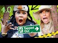 Nella CRASHES Penguin Enclosure at London Zoo! Ft Chloe, Adeola &amp; Mariam | Tapped Out | @channel4.0