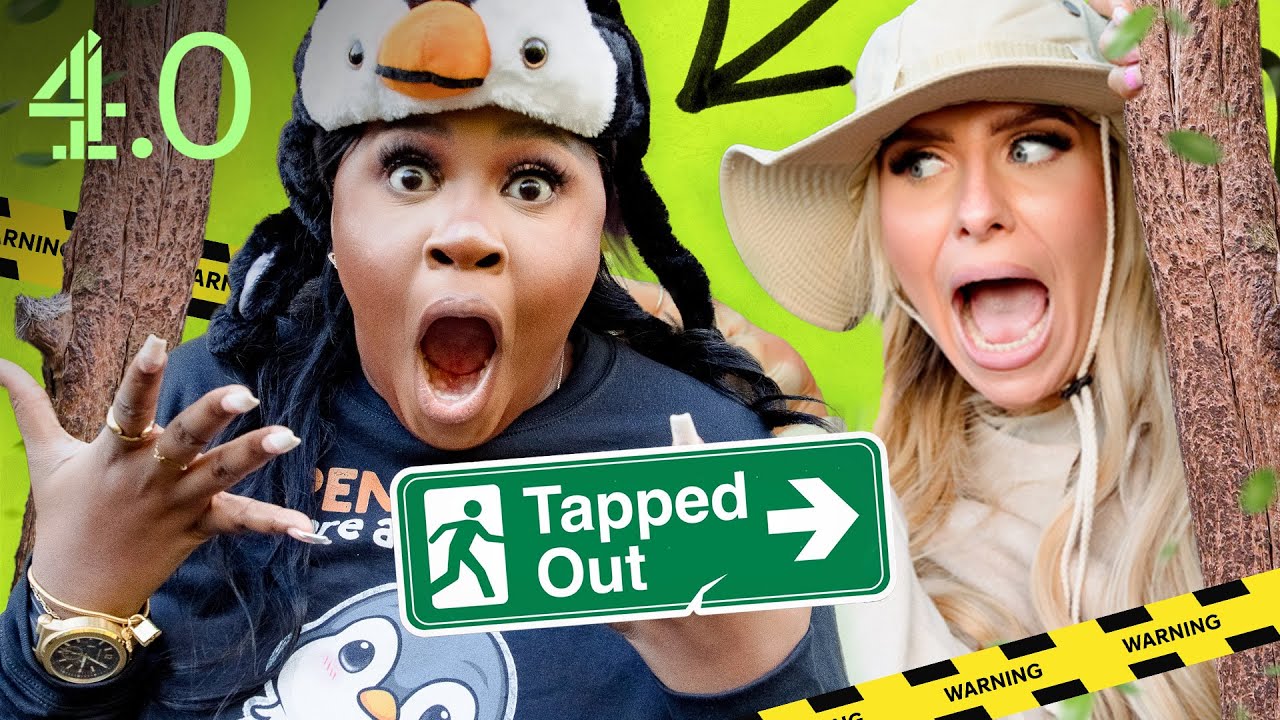 Nella CRASHES Penguin Enclosure at London Zoo! Ft Chloe, Adeola & Mariam | Tapped Out | 