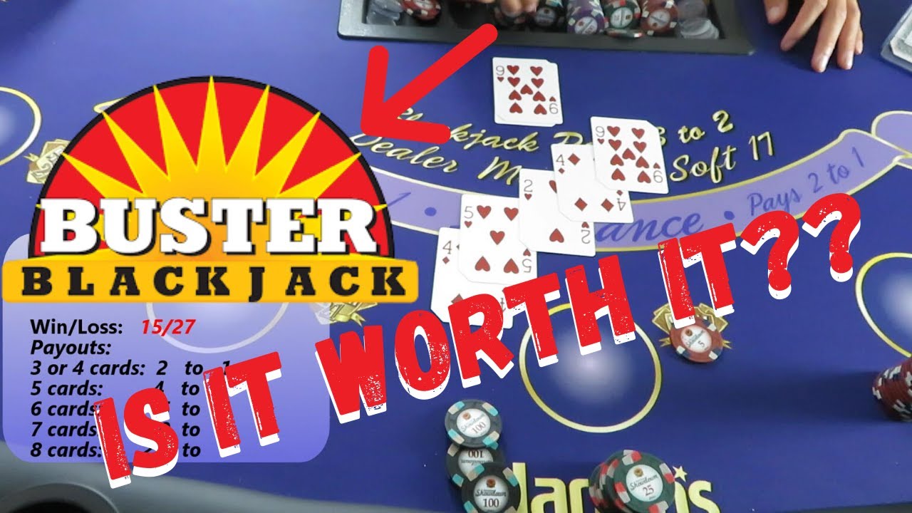 BUSTER BLACKJACK SIDE BET Is It Worth It? PLUS DOUBLED OUR MONEY YouTube