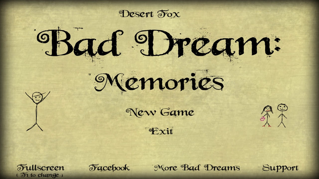 Bad Dream - Memories Soundtrack (Main Menu)