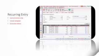 Sage 50 - Recurring Entries