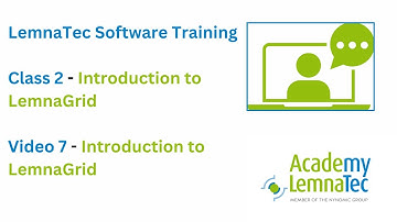 Class 2: 2.7 Introduction To LemnaGrid 🟧 Expert