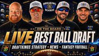 NFL Best Ball Draft Strategy on DraftKings On the Board