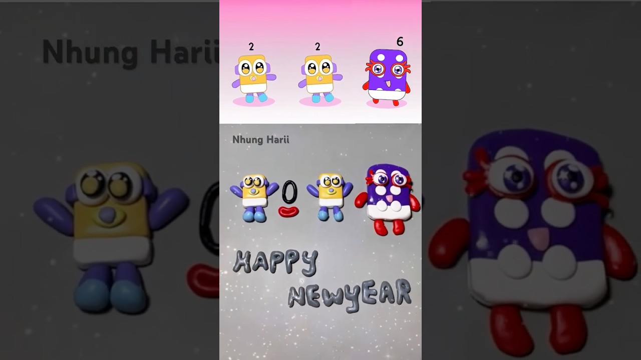 Made Sprunki Numberblocks Baby 2 for 2026 | Happy New year 🥰 