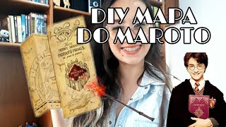 DIY Marauder's Map | Do It Yourself. #diy #harrypotter