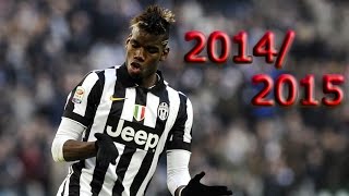 Paul Pogba || World class midfielder || 2014/2015 every goals and skills