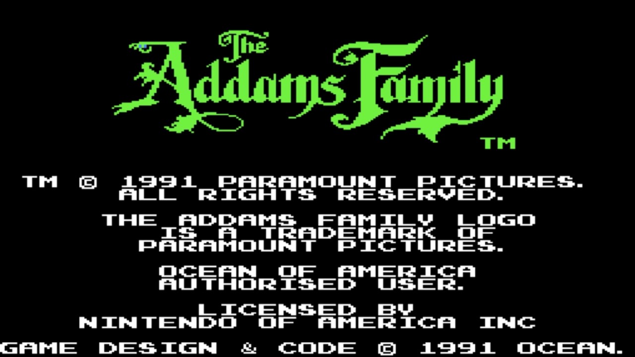 Addams Family nes grave cover by HOBBY TIMES