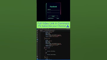 Pure Facebook page Login Animation Effect in Html and CSS Shorts video #html #css #shorts #trending