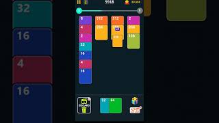 2048 solitaire #merge #number #cardshow #gameoftheday #newgame #asmr #puzzle #bestplayer screenshot 3