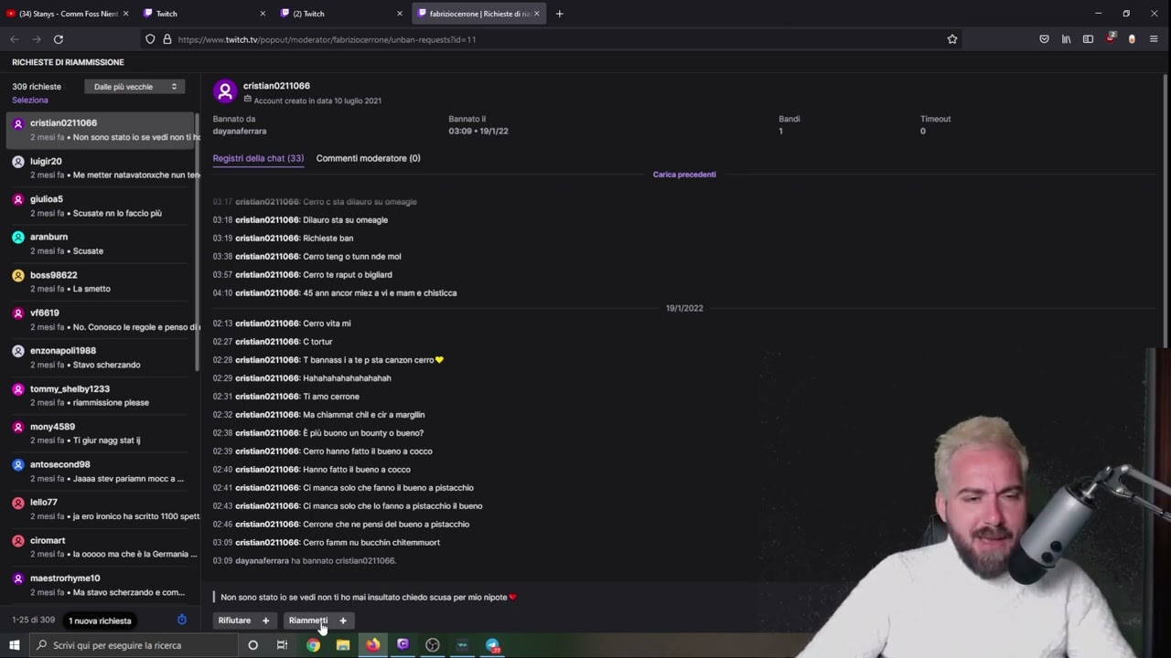 FABRIZIO CERRONE - RUBRICA SBANNATI