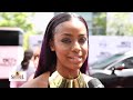 Justine Skye at the 2015 BET Awards
