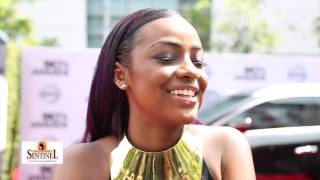 Justine Skye at the 2015 BET Awards