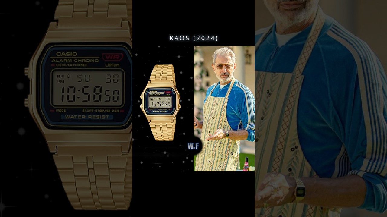 Jeff Goldblum’s gold Casio⚜️⌚️