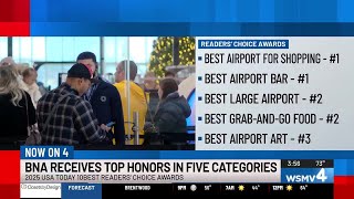 BNA receives top honors in five categories