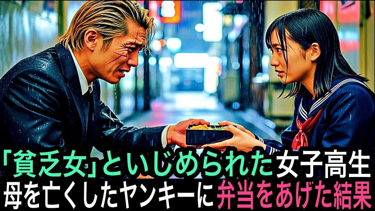 「いいから、一口でも食べて」母を亡くした不良に弁当を差し出した少女。その“優しさ”が10年後、彼女の人生を救う。