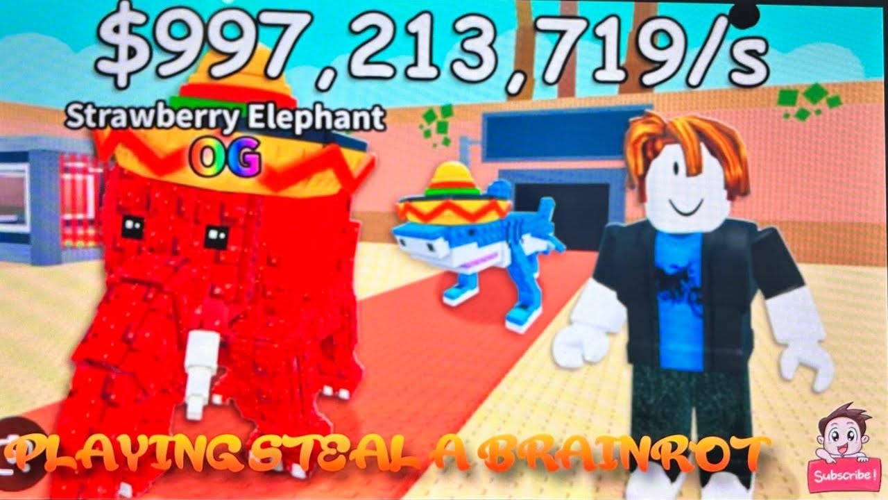 😱 Roblox: I Played Steal a Brainrot 🧠🤖 | ID Reveal + Funny Moments 😂