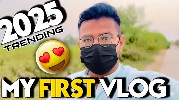 My First vlog 2025 | New Beginning | starting YouTube journey 