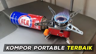 5 Rekomendasi KOMPOR PORTABLE untuk CAMPING Harga Murah Terbaik