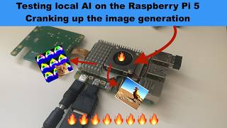 I GOT image generation running on the Raspberry Pi 5!