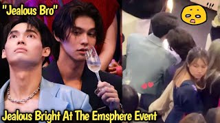 BRIGHT CAUGHT BEING JEALOUS IN FRONT OF WIN