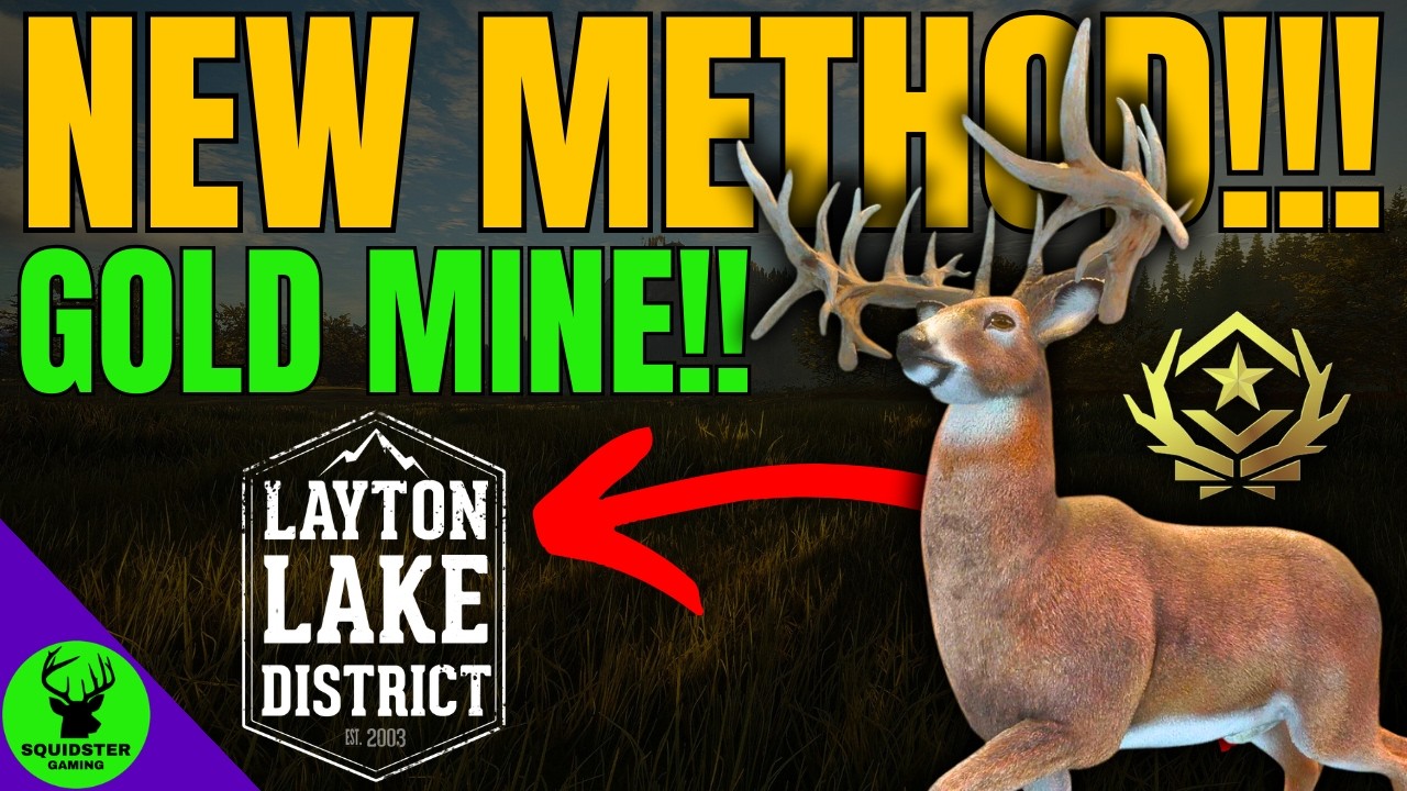 THIS METHOD Makes LAYTON LAKES an ABSOLUTE GOLD MINE!!! - Call of the Wild
