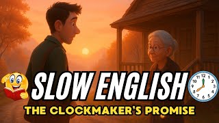 The Clockmaker’s Promise: Slow English, English Listening Practice