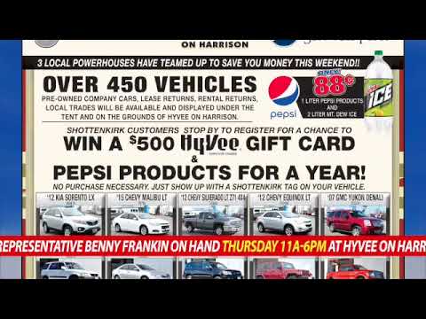Shottenkirk Toyota Kia Chevrolet at Hy-Vee on Harrison Quincy IL