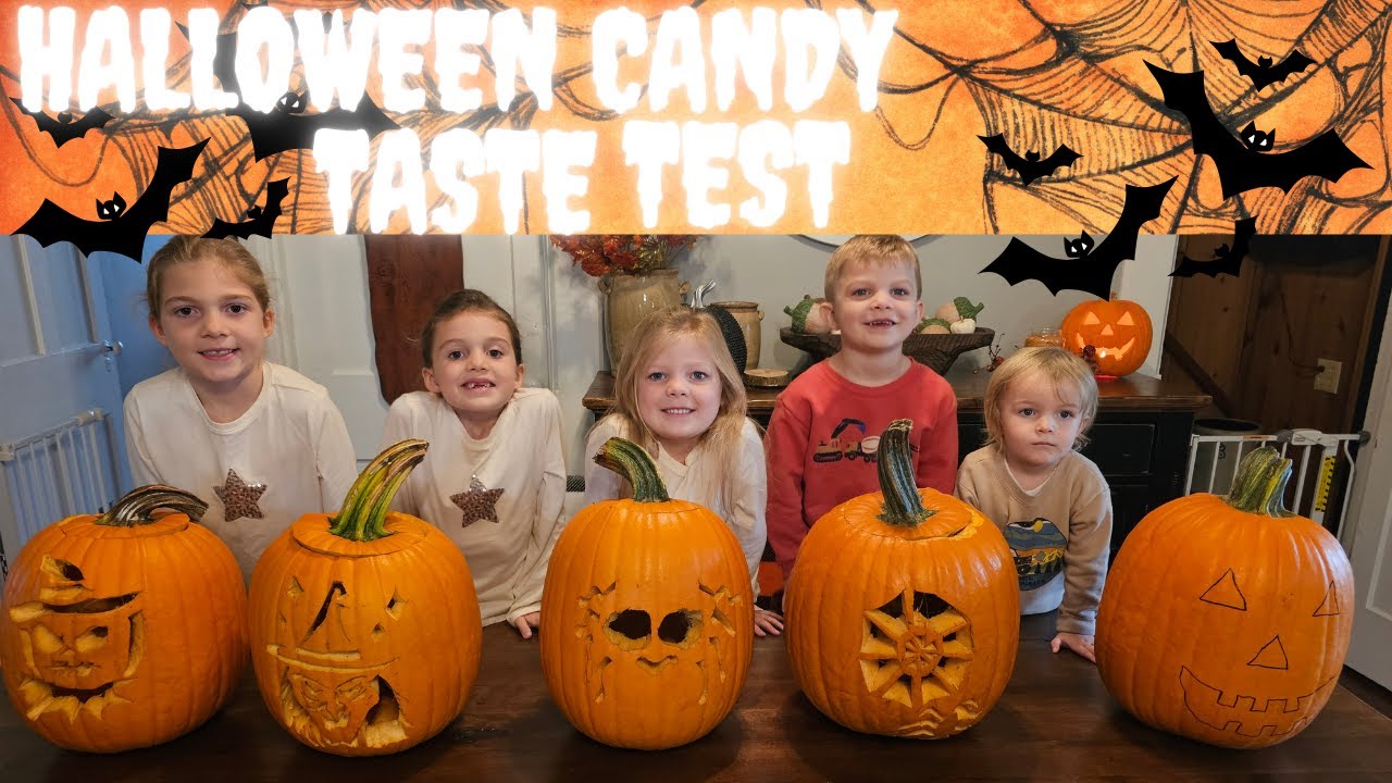 Halloween Candy Taste Test Will They Trick or Treat Their Taste Buds!