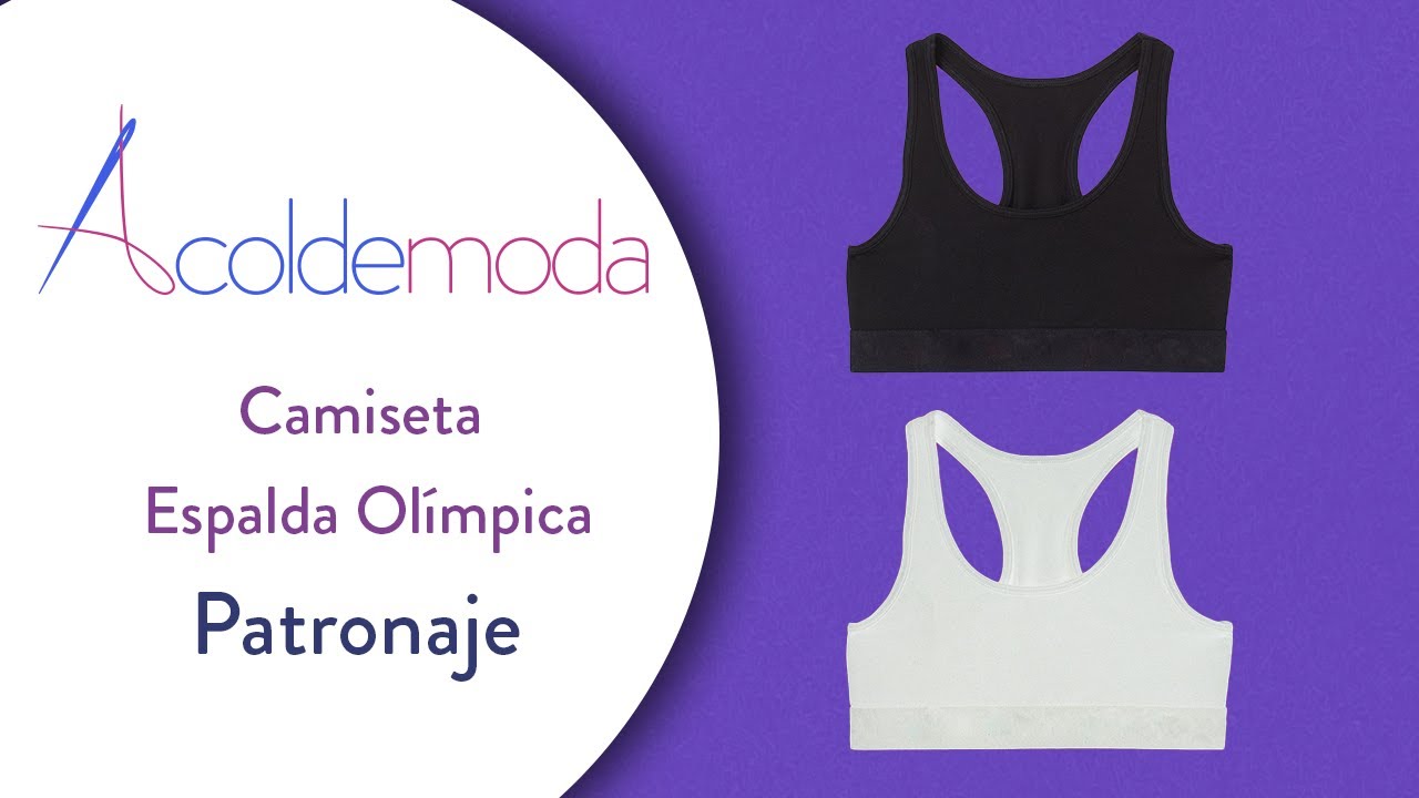 Patronaje de CAMISETA ESPALDA OLÍMPICA  infantil