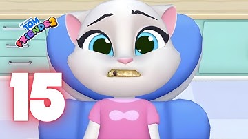 Angela’s Tooth Problem! 😬 My Talking Tom Friends 2 Gameplay Walkthrough Part 15 (Android/iOS)