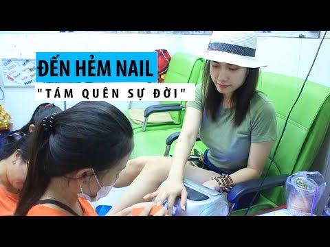 Video Sài Gòn: Tám quên sự đời ở hẻm nail gần chợ Bến Thành - youtube
