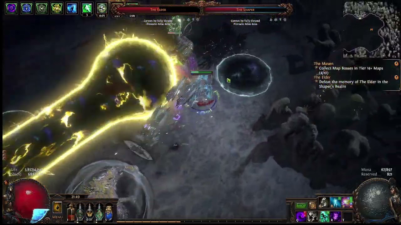 Uber Elder Boss - Viper Strike Of The Mamba (Phrecia League)