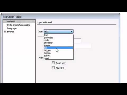 Dreamweaver CS4 Tutorial   21   Introduction to Forms   YouTube 360p]