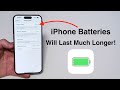 (NEW!) iPhone Batteries Will Last Much Longer!