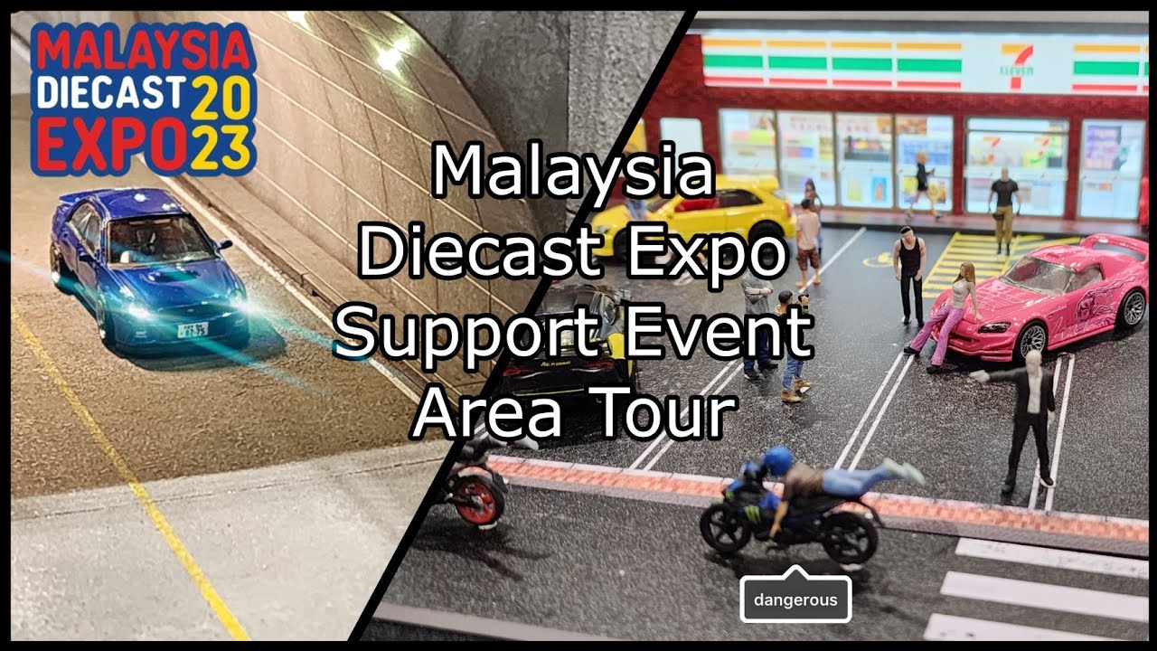 Malaysia Diecast Expo MDX 2023 Part 2 Support Event Area With Lots of