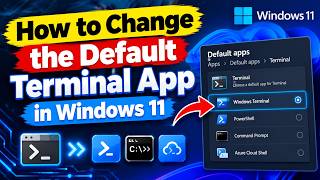 How to Change the Default Terminal App in Windows 11