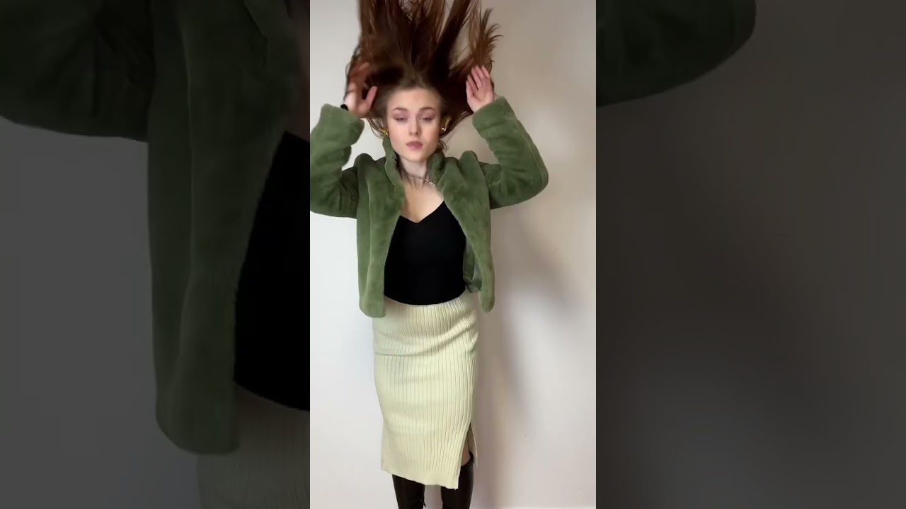 Langer Rock gestylt🌼