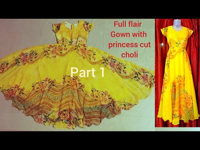 Mani Clothes & Crafts - YouTube | Gowns, Long gown, Silk sarees
