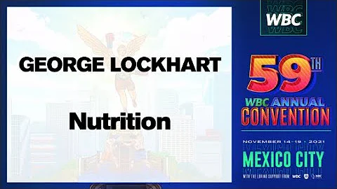 George Lockhart, weight management & nutrition