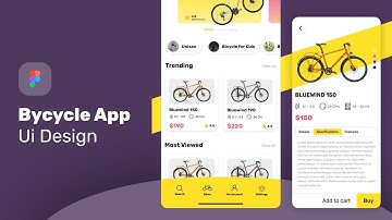Bicycle Ecommerce App UI Design in Figma | Ui Nique