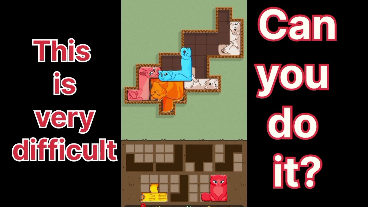 Puzzle Cat Level 28🧠🔥 – Hard Mission | Only Geniuses Can Solve This!