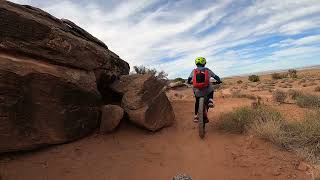 Moab UTAH - Brand MTB Trails (EZ -Lazy Loops)