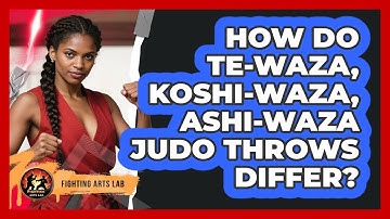 How Do Te-waza, Koshi-waza, Ashi-waza Judo Throws Differ? - Fighting Arts Lab